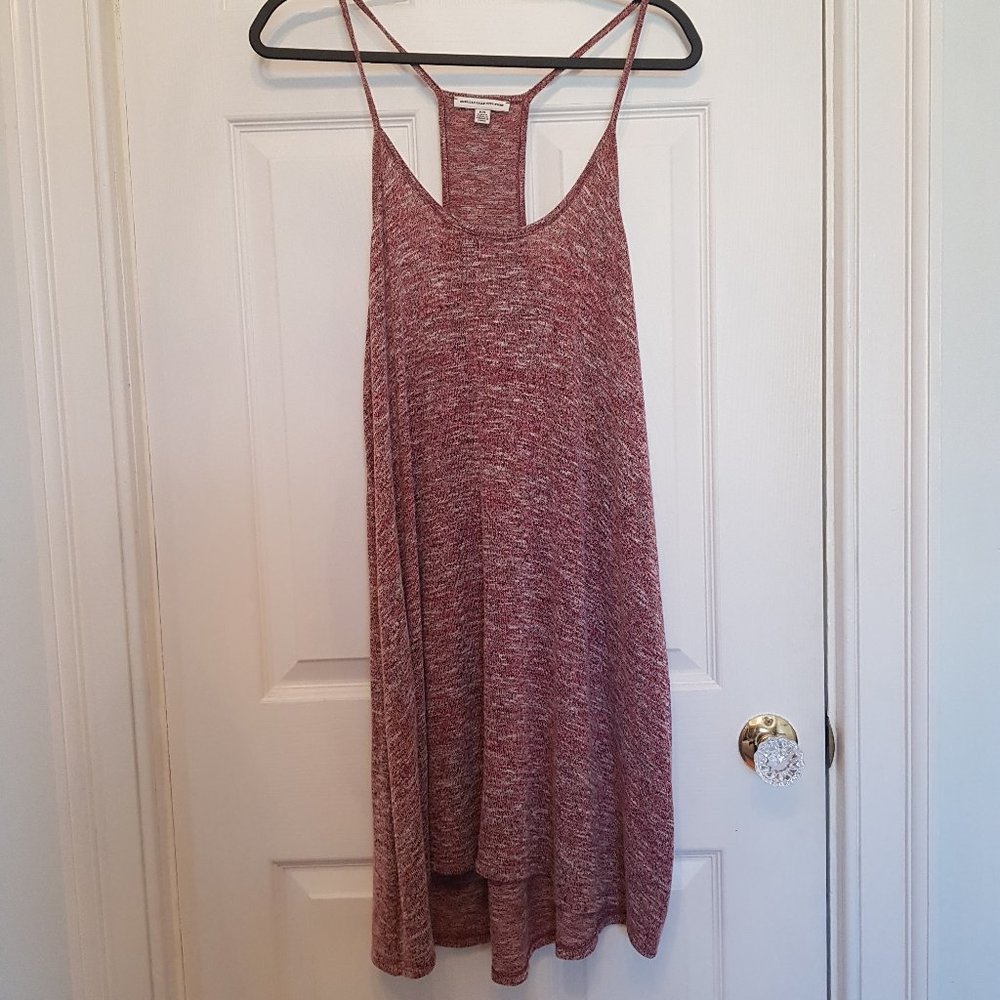 American Eagle Outfitters Marled Rose Midi Dress